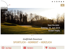 Tablet Screenshot of ennetsee-golf.ch